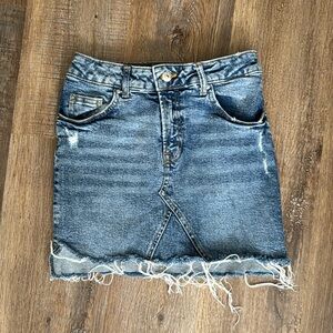 H&M Denim Mini Skirt